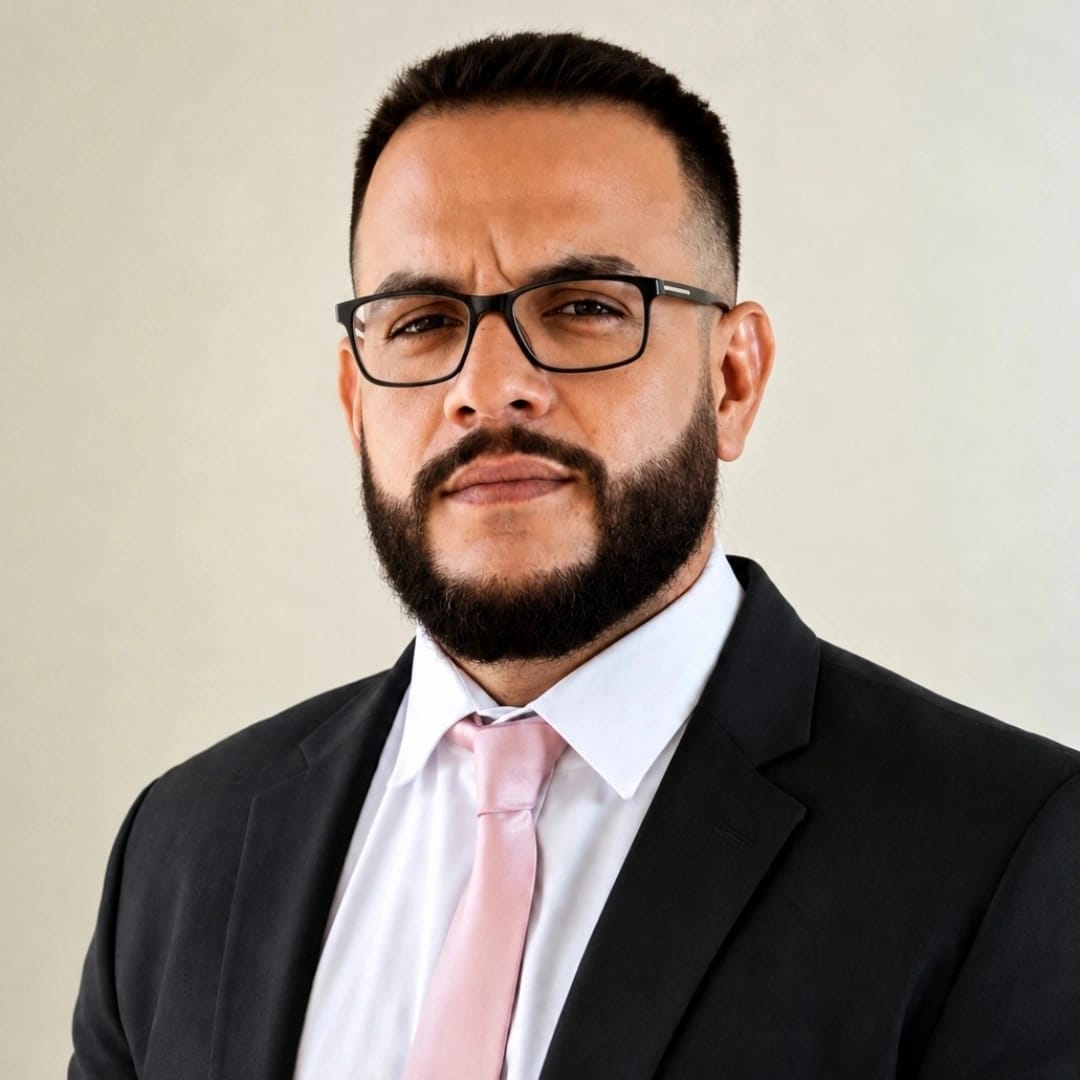 Retrato de Jorge Sena, advogado criminalista, OAB/RJ 244.141